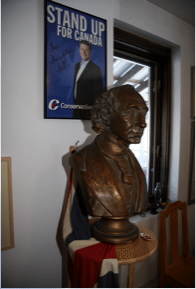 John A. Macdonald bust