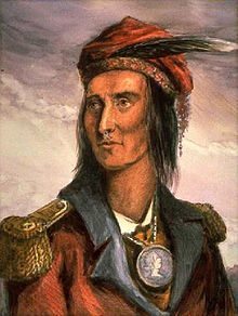 220px-Tecumseh02 Tecumseh, hero of the War of 1812