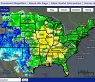 U.S. 90 days rainfall