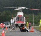Wendy Dudley photographed a helicopter rescue near Millarville June 20. Click the image above to see all her photos. | Wendy Dudley photo