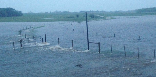 Heavy rain has created flood plains in the Redvers area of Saskatchewan.  |  Shawna Sandborn photo