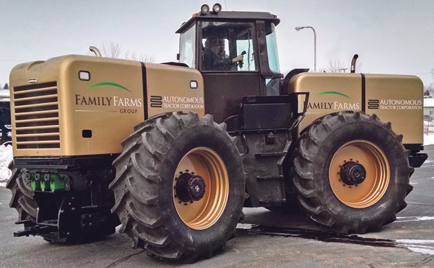 Driverless, robotic tractors