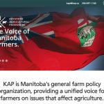 A screencap of the Keystone Agricultural Producers' homepage.