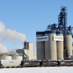 Richardson canola crushing plant near Yorkton, Sask.
