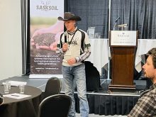 Ten years ago, Lance Walker and his family began integrating cattle into their fourth-generation grain farm near Borden, Sask., an attempt to maximizing the productivity of the farm based on its unique assets and design. | Delaney Seiferling photo