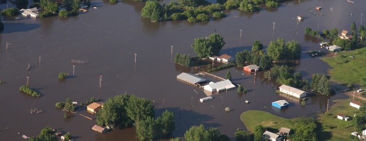 The Souris River swamped the lower part of the village of Roche Percee, Sask. southeast of Estevan. Flooding in Manitoba and Saskatchewan was ranked the #1 weather event of 2011 according to Environment Canada's senior climatologist David Phillips.| File photo
