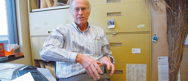 Walter Willms, Canada's preeminent rangeland research scientist, received the W.R. Chapline Research Award, presented by the Society for Range Management. | Barb Glen photo