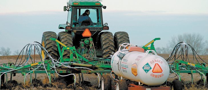 Agriculture Canada expects fertilizer to rise five percent this year after a 29 percent increase last year.  |  File photo