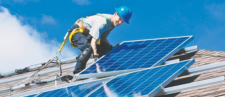 Ontario is the only province in Canada to offer incentives to businesses and residents to install solar energy systems.  |  File photo