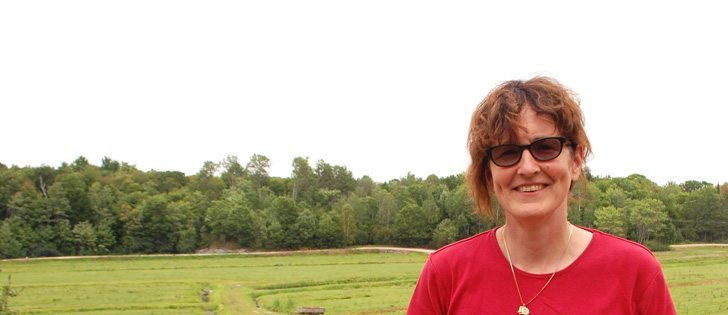 Wendy Hogarth has an excellent view of the surrounding cranberry marshes from their on-farm retail store near Muskoka, Ontario. | Jeffrey Carter photo