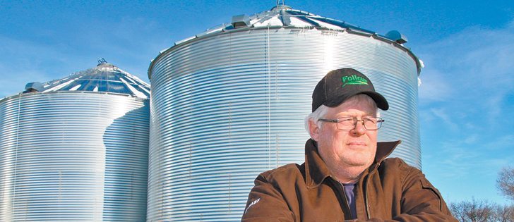 Robert Wiebe, who farms near Morden, Man., delivered 54,000 bushels of winter wheat, but only received payment for 16,000 bu. He is out more than $300,000 and may never receive payment for his grain.  |  Robert Arnason photo
