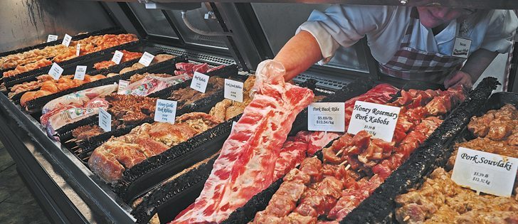 Prices for beef and pork are expected to rise in 2013.  |  File photo