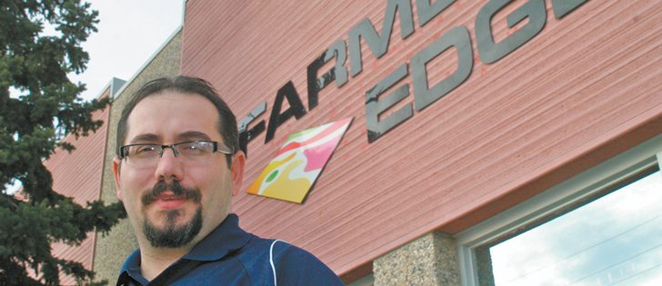 The unlikely rise of Farmer’s Edge to being a globally recognized leader in variable rate technology began with humble ambitions but is typical of what Wade Barnes thinks sets Canadians apart from other agricultural entrepreneurs.  | File photo