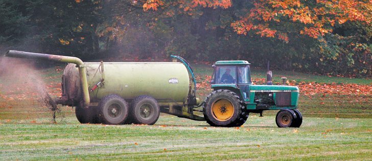 Scientists have discovered bacteria in soil that can help break down traces of antibiotics in manure.  |  File photo