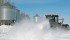 Heavier than normal snowfall in much of Manitoba and Saskatchewan is setting off flood alarms this spring, but it has also kept farmers busy. Gerard Zdunich cleared snow in his farmyard east of Kenaston, Sask., March 25. | William DeKay photo