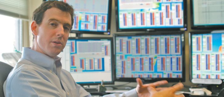 Frontier Futures trader Austin Damiani and others using the Minneapolis spring wheat contract wish Canada had the same quality and quantity of forecasts and reports as the U.S. on crop development, size, exports and cash prices.  |  File photo