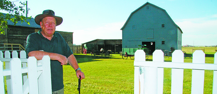  Roy Michelsen has many memories of his years growing up on this farmstead in Stirling, Alta. The house  was built in 1902 and is a designated provincial historic site.