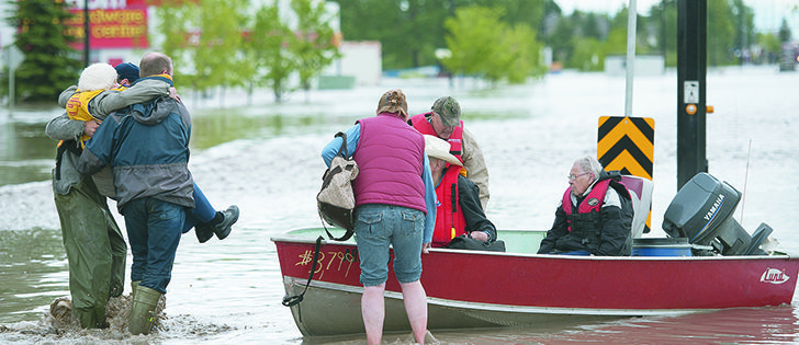 The flooding that devastated southern Alberta in June was more extreme than what is normally seen, but land planning experts say the province needs to prepare for more of these disasters.  |  Mike Sturk photo
