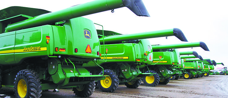 In its recently announced quarterly financial results, John Deere reported sales, including agricultural equipment, rose eight percent.  |  william dekay photo