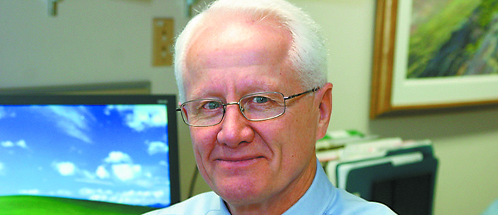 Henry Classen, University of Saskatchewan, is leading a five-year program that examines poultry digestion as well as different kinds of feed, including peas.