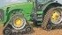 The new line of Soucy rubber tracks for agricultural tractors includes the S-Tech 700 and S-Tech 800, shown here, for high horsepower tractors. The five models in the new S-Tech 600 series are for mid-range machines. | Ron Lyseng photo