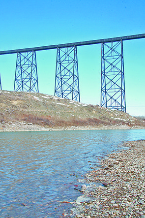 Researchers cannot explain results of water studies on the Oldman River showing higher nutrient loads below the University of Lethbridge.  |  File photo
