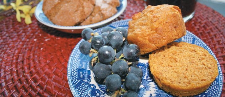 Ginger crinkles and spiced pumpkin muffins are packed with flavour.  |  Jodie Mirosovsky photo