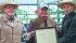 David, left, and Harry Kerr receive the Cattlemen of the Year award from Lloydminster Exhibition president Vern Bexson. | Kristen McEwen Photo