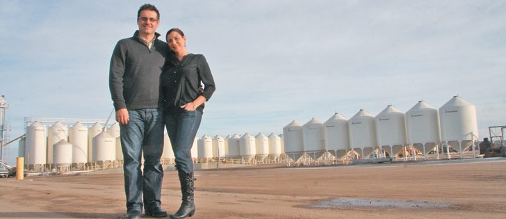 Shaun and Trish Haney work together on both their farm businesses, Haney Farms and Real Agriculture.  |   Barb Glen photo
