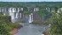 Waterfalls plunge over the fault lines at Iguazu Falls, which straddles the border of Argentina and Brazil. | Arlene and Robin Karpan photo