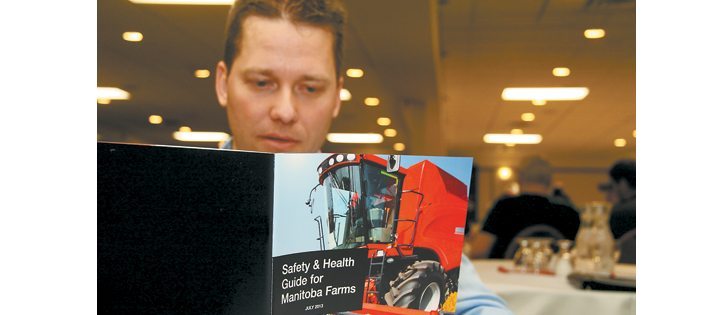 Manitoba farm safety co-ordinator Jeff Shaw says employee orientation protects a farm business in the event of an accident.  |  Robert Arnason photo