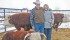 Marilyn and Cal Ramsay stand with some of the bulls that sold during the fifth annual Moving On Bull Sale, held at their family ranch near Cut Knife, Sask., Feb. 7. | William DeKay photo