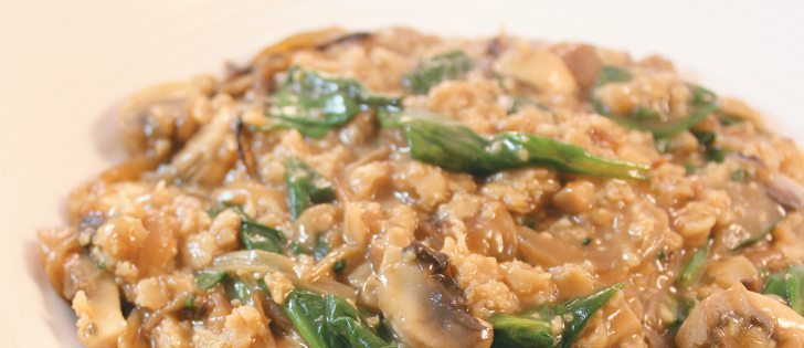 Oats are not just for breakfast. This recipe blends oats with ground flaxseed, another Canadian superfood. Ground flaxseed has been allowed by Health Canada to carry a health claim for lowering cholesterol.  | HealthyFlax.org photo