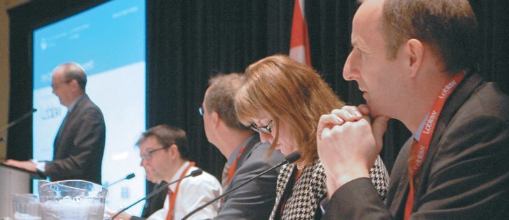 Speakers from around the globe gathered at the Canadian Food Summit to talk national food strategies.  |  Jeffrey Carter photo
