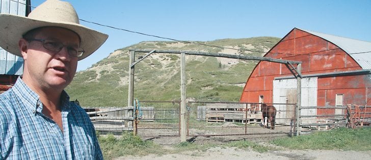 Waldron Ranch manager Michael Roberts says the new ranch has been kept in excellent condition.  |  File photo