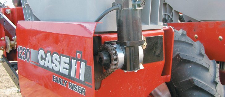Graham EPD kits use the same components for every planter sold in North America. The interface board and wiring harness are designed specifically for each planter. The kits are sold in sets of four row units for $4,000 including the interface board.  |  Jerry Graham photo