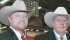 Travis Rogers, left, is the 2014 Calgary Stampede champion livestock auctioneer. He competed against 25 other auctioneers including his father, Garth Rogers. | Barbara Duckworth photo
