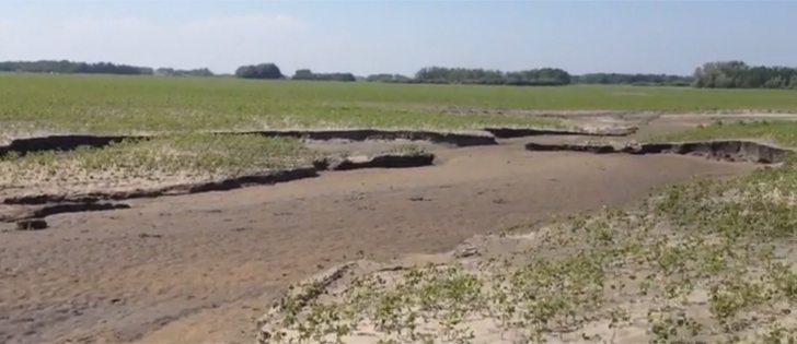 Even in areas no longer covered with water field conditions are a mess in much of south western Manitoba due to flooding. | Ed White photo