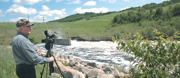 Raymond Lacusta shoots nature videos, as well as weddings, reunions and community events.  |  Karen Morrison photo