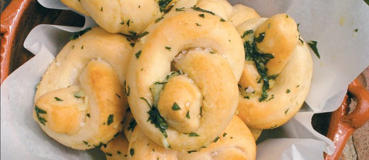 Garlic knots are one way to use fresh, locally grown garlic.  |  Sarah Galvin photo