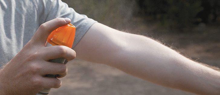 Deet provides effective mosquito protection and comes in spray or lotion.  |  File photo.