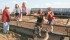 Terry Murray visits with his grandchildren, Tessa Burke, left, Rayna Murray, Jenna Burke and Brock Murray on his cattle and grain farm near Wainwright, Alta. | Karen Morrison photo