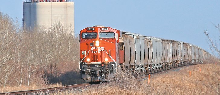 With limited storage and a large harvest haul expected south of the border, U.S. officials are asking Canadian Pacific Railway to add resources.  |  File photo