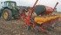 The Vaderstad Tempo high-speed planter can sow seed at consistent row spacing and depth at speeds of up to 10 m.p.h., say company representatives. | Barb Glen photo