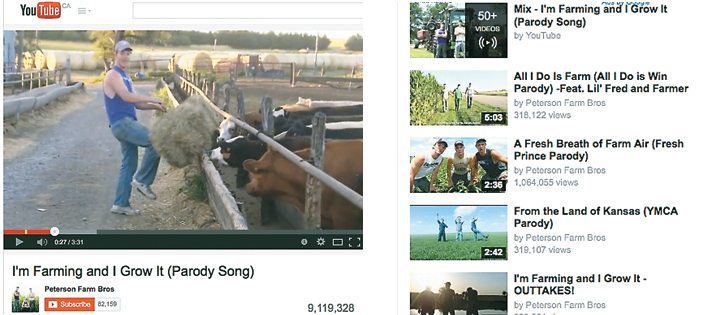 Livestock producers are being encouraged to use social media to tell consumers about their farm and how their food is produced, such as this humourous website.  