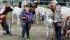 The Shotter boys — Mason, left, Daylin, Alex and Cody — show their alpacas. | Christalee Froese photo