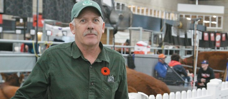 Charlie Gould of Rosalind, Alta., was inducted into the Alberta 4-H Hall of Fame. Gould says he sees a positive  future for the 4-H program.  |  Mary MacArthur photo