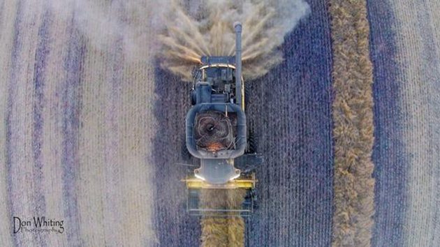 Jason Whiting ‏@whitingjj

Combining canola near #Lloydminster #Harvest14 @790CFCW @westernproducer
