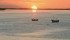 The sun sets over Rio Lagartos. | Robin and Arlene Karpan photo