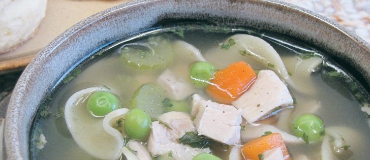 Using chicken broth with no salt added can help keep your daily intake of sodium within a healthy range. |  |  Betty Ann Deobald photo